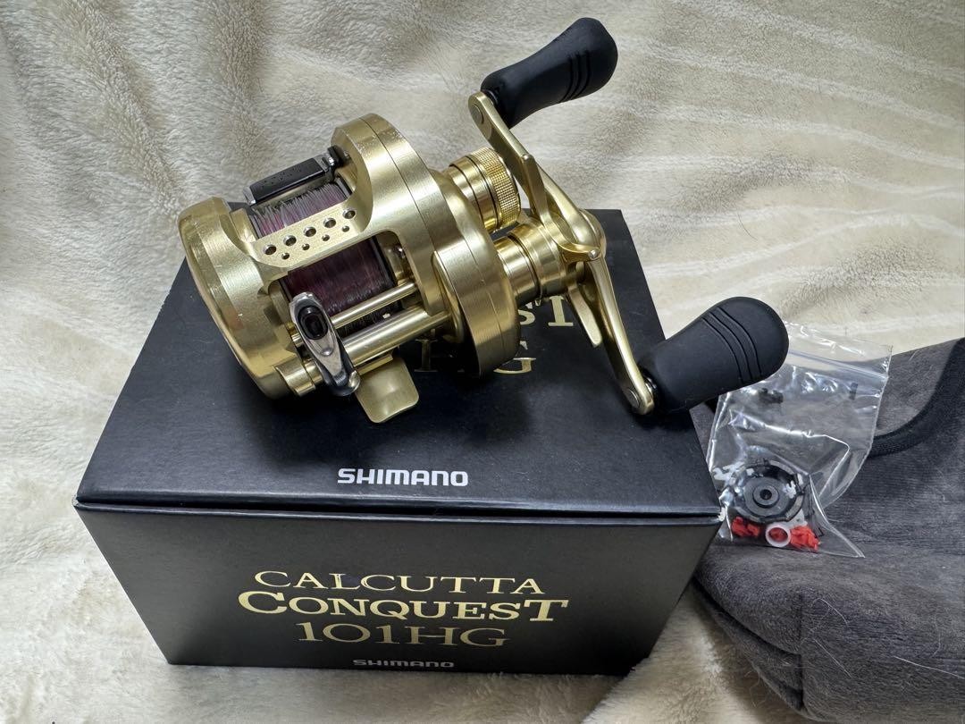 リール SHIMANO CALCUTTA CONQUEST 101HG Shimano Calcutta Conquest 101HG Left Hand Fishing Reel
