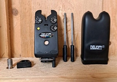 Delkim TXI Plus Bissanzeiger YELLOW + D-Lok & Snag Ears (TX 433) Karpfenfischen
