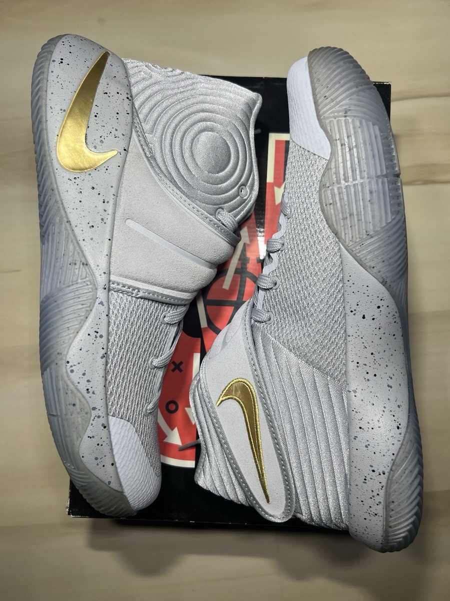 Size 11 - Nike Kyrie 2 Battle Grey for sale online | eBay