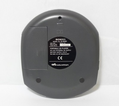 Sony CD Walkman - Personal CD Player - Silver (D-E221/SC) | eBay