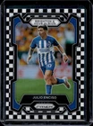 2023 Panini Prizm Premier League Soccer Black and White Checker Julio Enciso #93