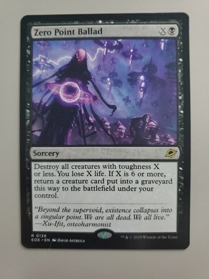 MTG Zero Point Ballad Edge of Eternities Regular Rare 