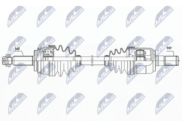 NTY NPW-HY-619 Antriebswelle Vorne Links FüR Hyundai-image