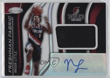 2019-20 Certified Freshman Fabric Signatures Nassir Little #NL Auto ms9