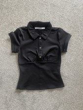 Tank Air Baby Polo Tee Button Up Short Sleeve Soft Touch Stretchy Top RRP �185