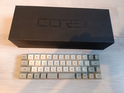 Vortexgear Core 40% mechanische Tastatur, QWERTY, Cherry MX Blue Switches