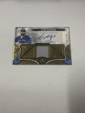 2025 Topps Tier One Alek Manoah  Autographed Tier One Relics  #AT1R-AM 123/199 