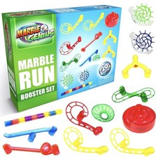 Marble Run Booster Set - 20 Pieces Total Marbles Not Included