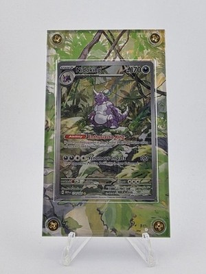 Nidoking 174/165 Sv: Scarlet & Violet 151 Holo With Extended Art Case Super Nice