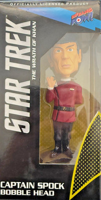 Star Trek Captain Spock Bobblehead   Kultige Sammlerfigur   Top Zustand