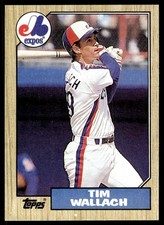 1987 Topps Tim Wallach Montreal Expos #55