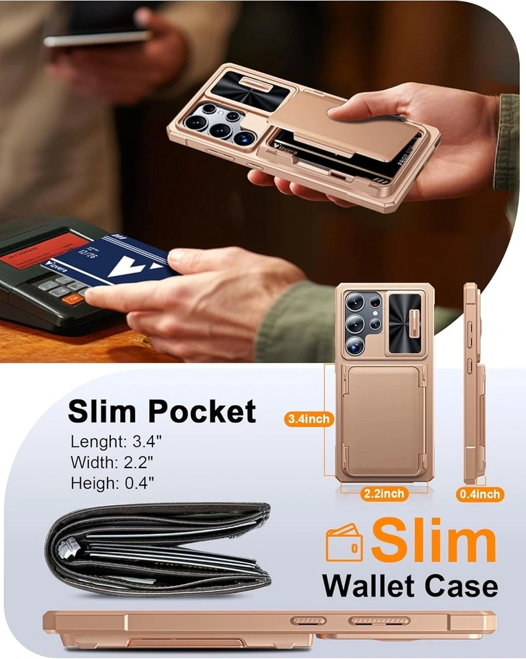 Funda para Samsung Galaxy S25 Ultra Vista Transparente Ventana Inteligente, con Soporte para Foto 2 de 4