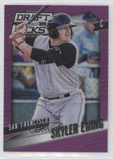 2014 Panini Prizm Perennial Draft Picks Purple 21/149 Skyler Ewing #62 11pj