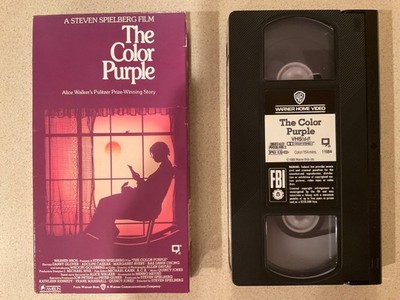 The Color Purple (VHS, 1987) Whoopi Goldberg, Danny Glover, Rae Dawn Chong