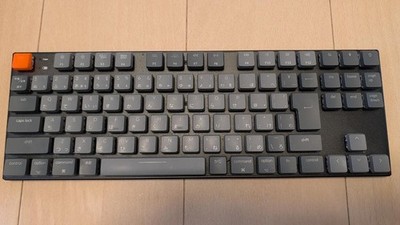 Keychron Keyboard K1 v4 JP TKL Low Profile Red Switch Wireless Tested