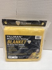 Tillman 590B66 Welding Blanket, Acrylic Coated Fiberglass, 24 Oz/Sq Yd., 6 Ft X