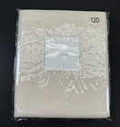 NEW Restoration Hardware Drapery 50 x 120” SILK Organza (Off) White Rod Pocket