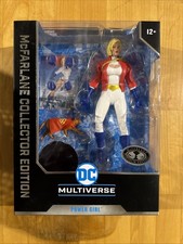 McFarlane DC Multiverse Collector Edition Power Girl Platinum Edition Rare Chase