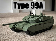 ZTZ-99A Chinese Main Battle Tank 1:35 3D-printed Model Kit