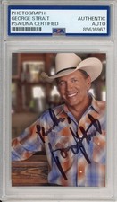 George Strait AUTOGRAPH SIGNED Photograph Photo Picture PSA DNA COA AUTHENTIC