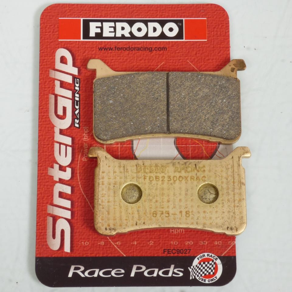 Plaquette de frein Ferodo haut de gamme pour moto Honda 800 VFR RC93A 18-19