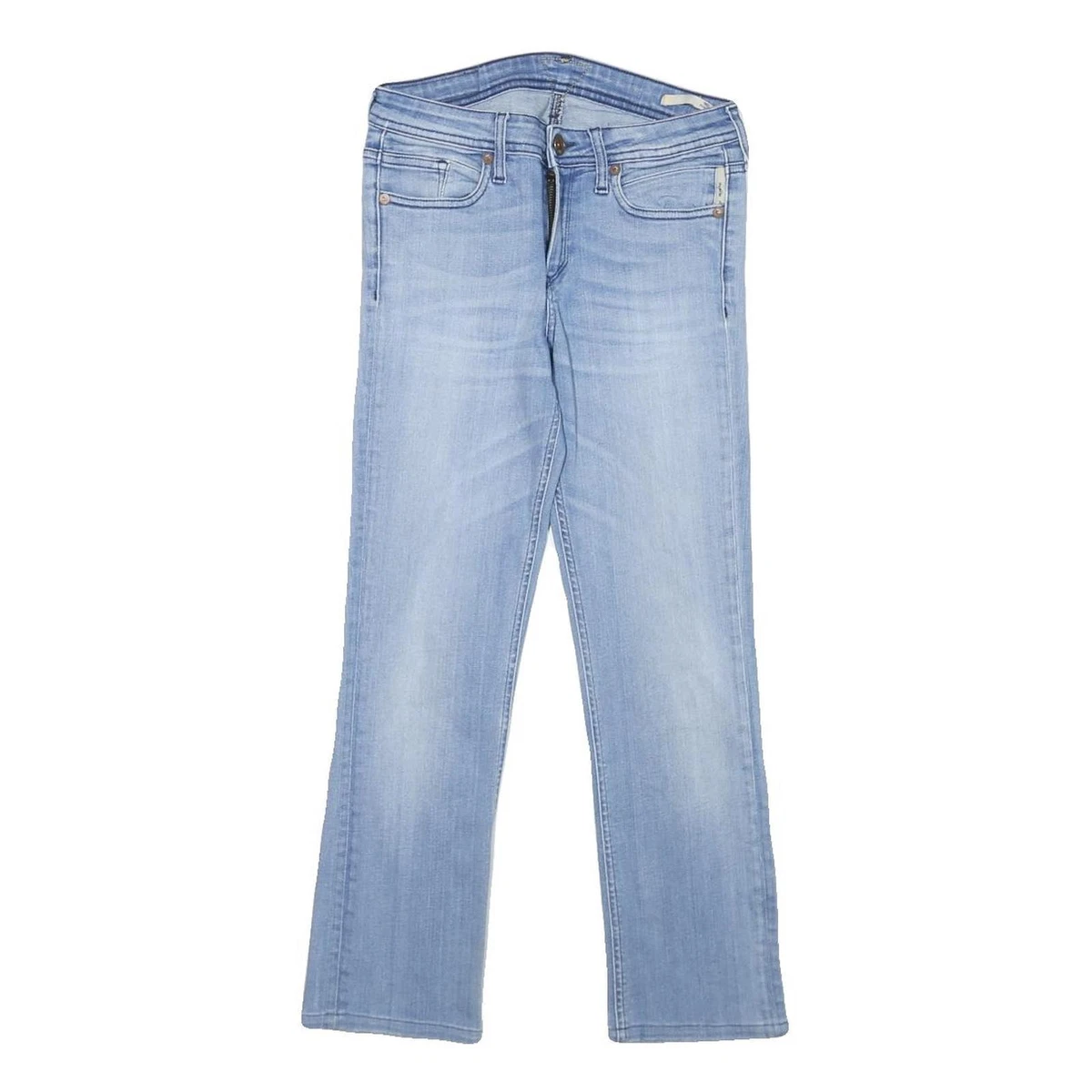 Jeans Femme Meltin'Pot Maryon – Vert, Taille W28 L30 (38) – Neuf Avec étiquettes