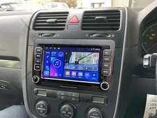 7" For VW Jetta 2006-2010 Android 15 CarPlay Car Stereo Radio GPS Navi FM BT+CAM