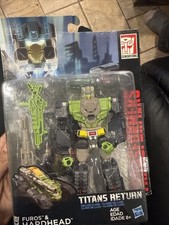 Hasbro Transformers Titans Return Deluxe Class Furos & Hardhead - NIB