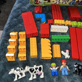 LEGO Duplo Big Farm #10525 Incomplete Retired + Extras READ