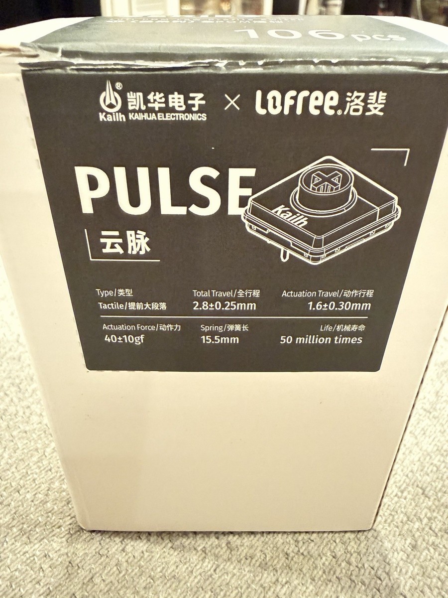 Lofree Cloud Series Void Keyboard Silent switch Full Pom Low