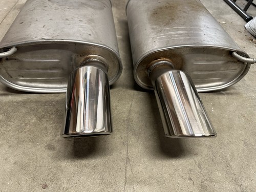 2011-2014 Ford Mustang GT Manual OEM Mufflers - Picture 5 of 11
