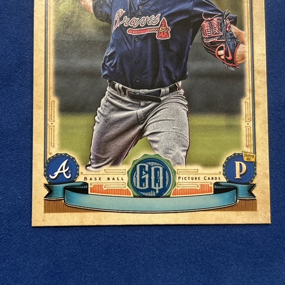 2019 Topps Gypsy Queen Kyle Wright Atlanta Braves RC (#202) No Name Or - Image 3 of 4