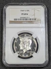 1969-S 40% Silver Kennedy Half Dollar NGC PF69*  **RARE STAR GRADE!** Ships Free
