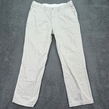 Polo Ralph Lauren Mens Classic Fit Chino Pants Beige Cotton Casual Trousers