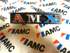 Nos Amc American Motors Amx 1971 Grill Badge And Mounting Plate Nos Amc American Motors Amx 1971 Grill Badge And Mounting Plate