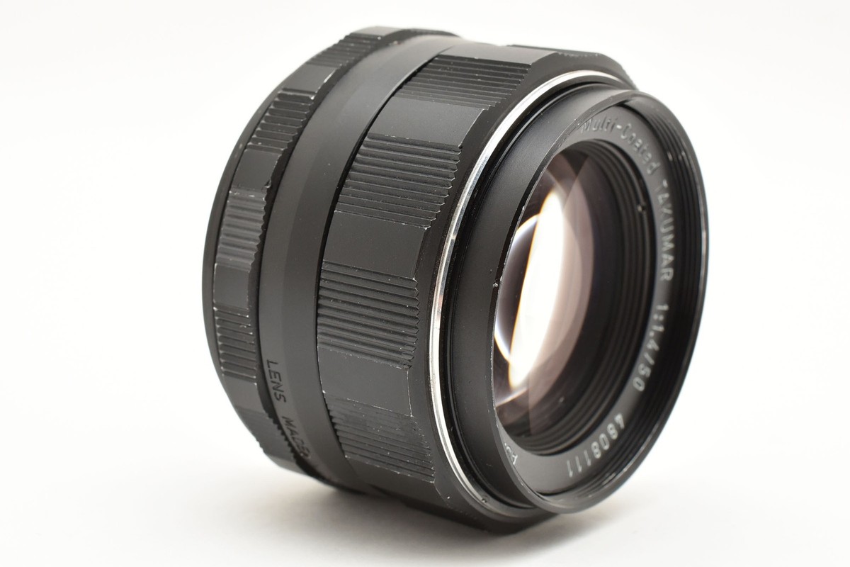 Exc+5] PENTAX Super Multi Coated SMC TAKUMAR 50mm F1.4 For
