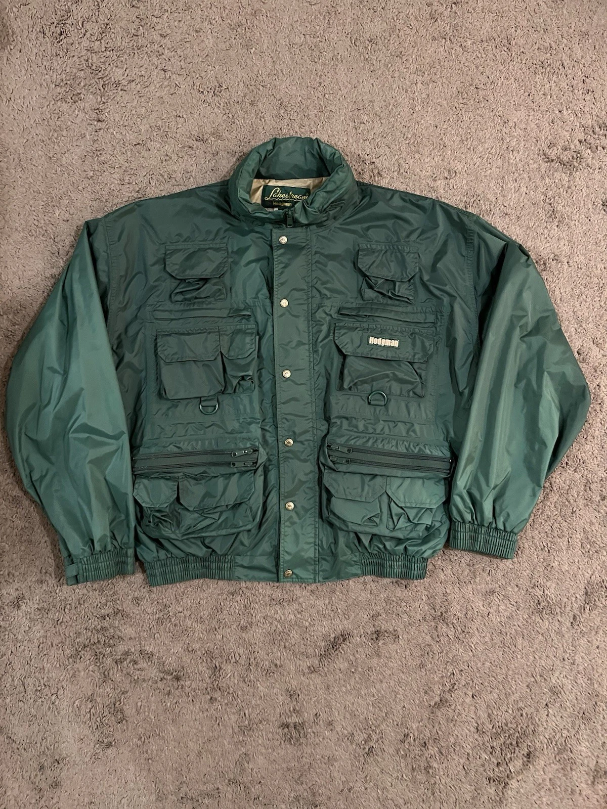 Lakestream Hodgman Men’s Green Fishermen Jacket SZ 2XL
Opens in a new window or tab