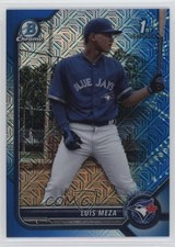 2022 Bowman Chrome Prospects Mega Box Blue Mojo Refractor 32/150 Luis Meza 01xd