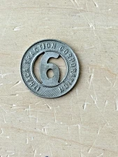 NEW YORK  MY 410A. Transit Token.