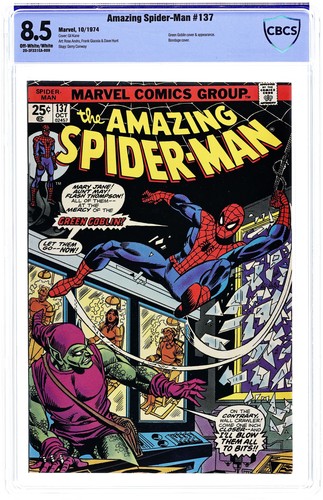 Amazing Spider-Man #137 CBCS 8.5 1974 20-3F331EA-009