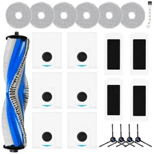 22 Pcs Vacuum Accesories Kit for ECOVACS DEEBOT T30S COMBO Robot Vacuum, Repl...
