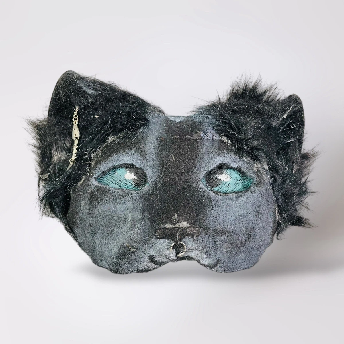 Black Cat Decorative Eye Ask On Headband, 1 Pc. - Captivating Design, Perfect Accessory For - View #12