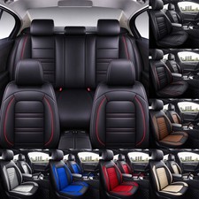 Full Set Leather Seat Cover Waterproof For Honda Accord Civic Crv Hrv Pilot Fit