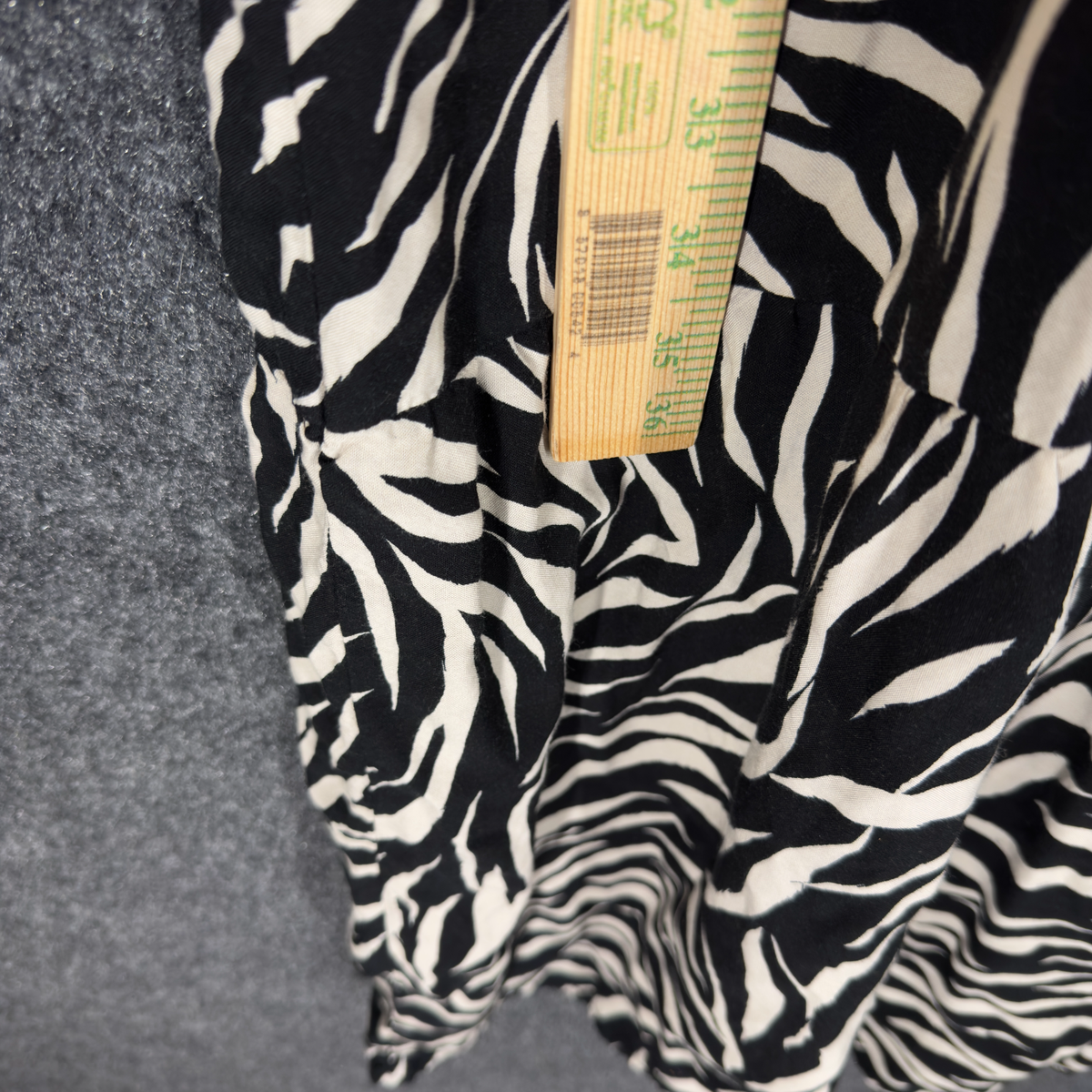 Time And Tru Dress Women L Large Black Animal Print Maxi Long