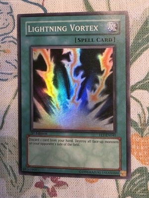 Yu-Gi-Oh! Lightning Vortex FET-EN040 Super Rare 1st Edition EN