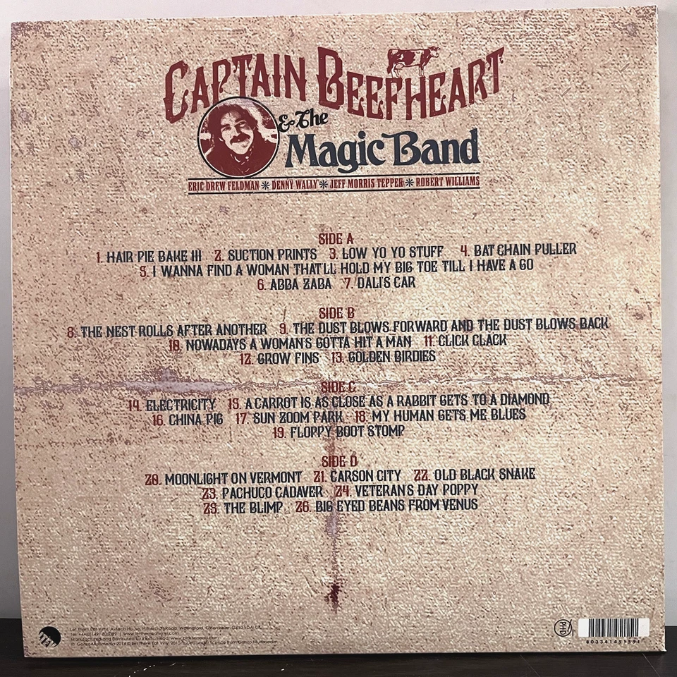 CAPTAIN BEEFHEART - Somewhere Over Paris Live (180G)- 12" Vinyl Record 2xLP - EX - Image 2 of 4