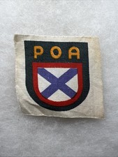 WW2 German Russian Volunteer POA Shield Sleeve Patch (GG250