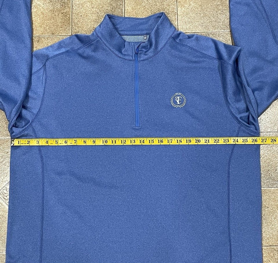 Chemise Callaway Weather Series 1/4 Zip Homme, Manches Longues, Golf, Vert, Taille XL, Neuve