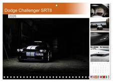 Dodge Challenger SRT8 (Monthly Wall Calendar 2026 11.7 x 16.5 (open)), CALVENDO 