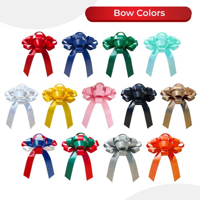 #ad Giant 4 Foot Car Bow Magnetic Back Fully Assembled Vehicle Gift Bow Dealership $49.00